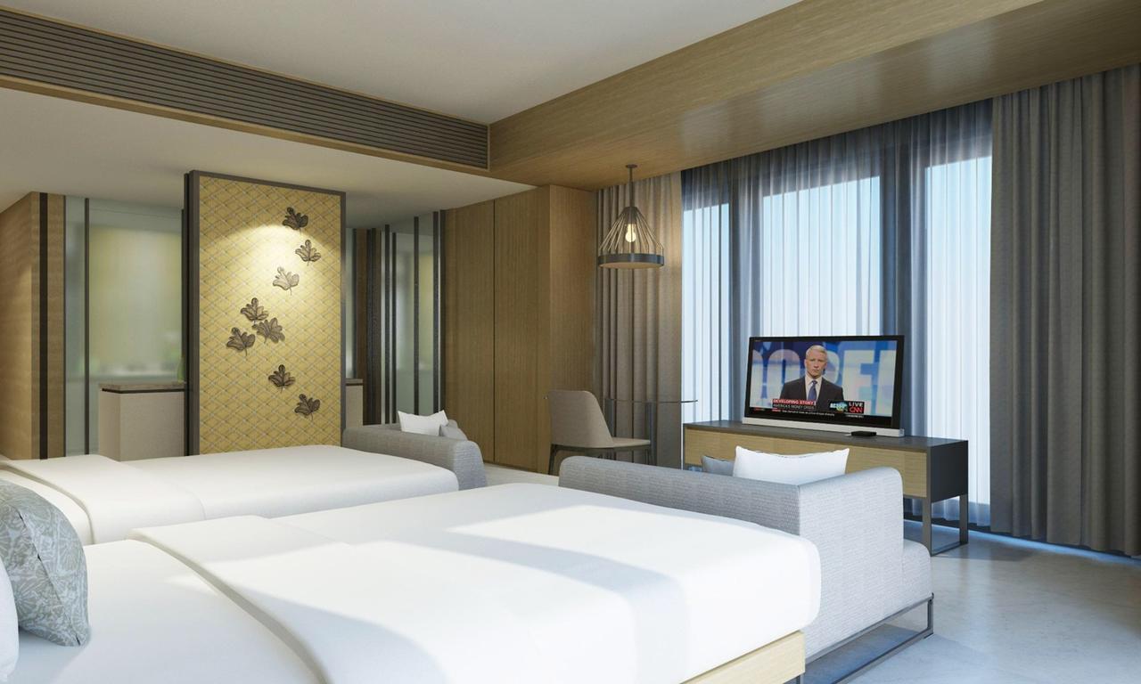 Hotel Santika Premiere Bandara Palembang Palimbão Exterior foto