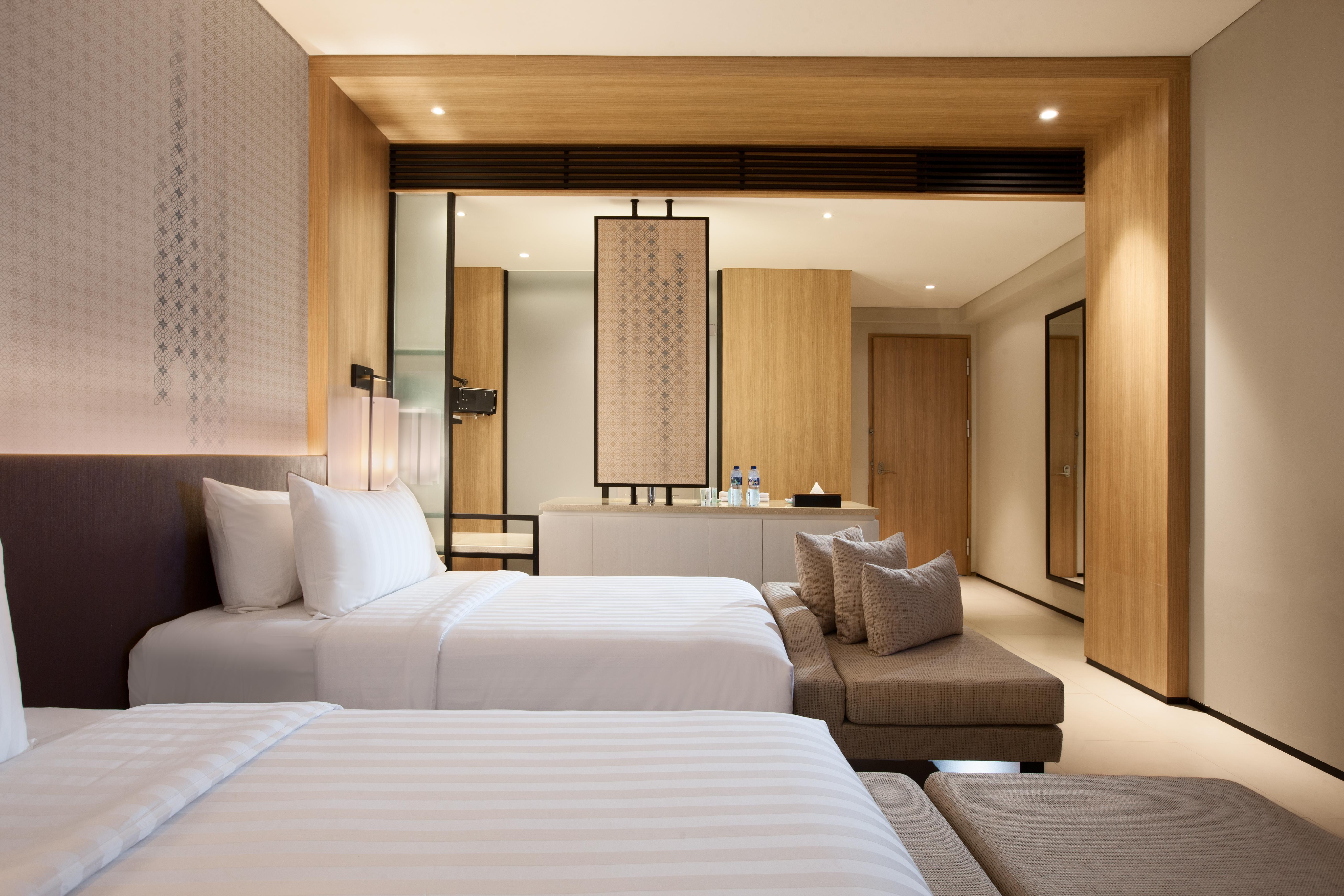 Hotel Santika Premiere Bandara Palembang Palimbão Exterior foto
