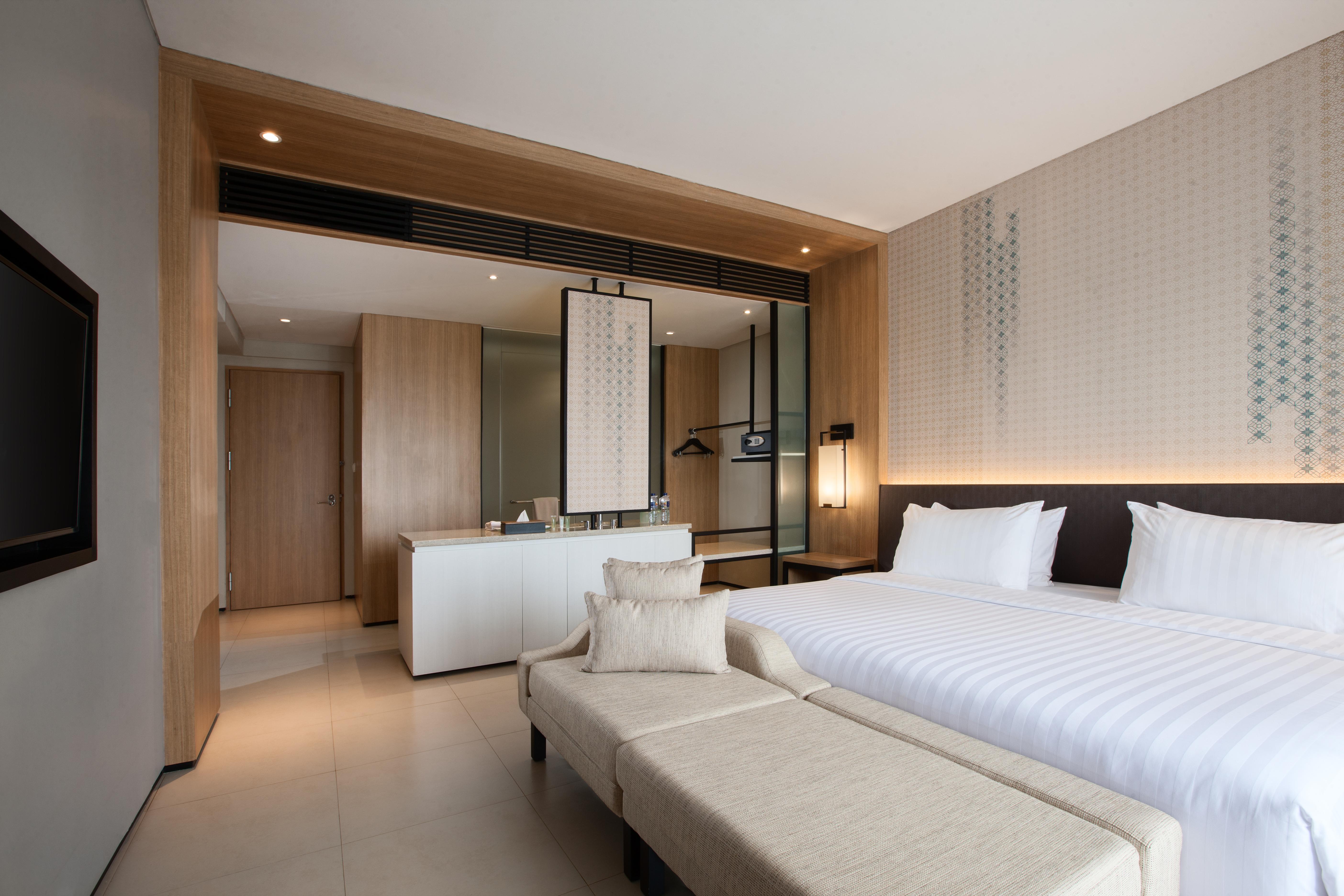 Hotel Santika Premiere Bandara Palembang Palimbão Exterior foto