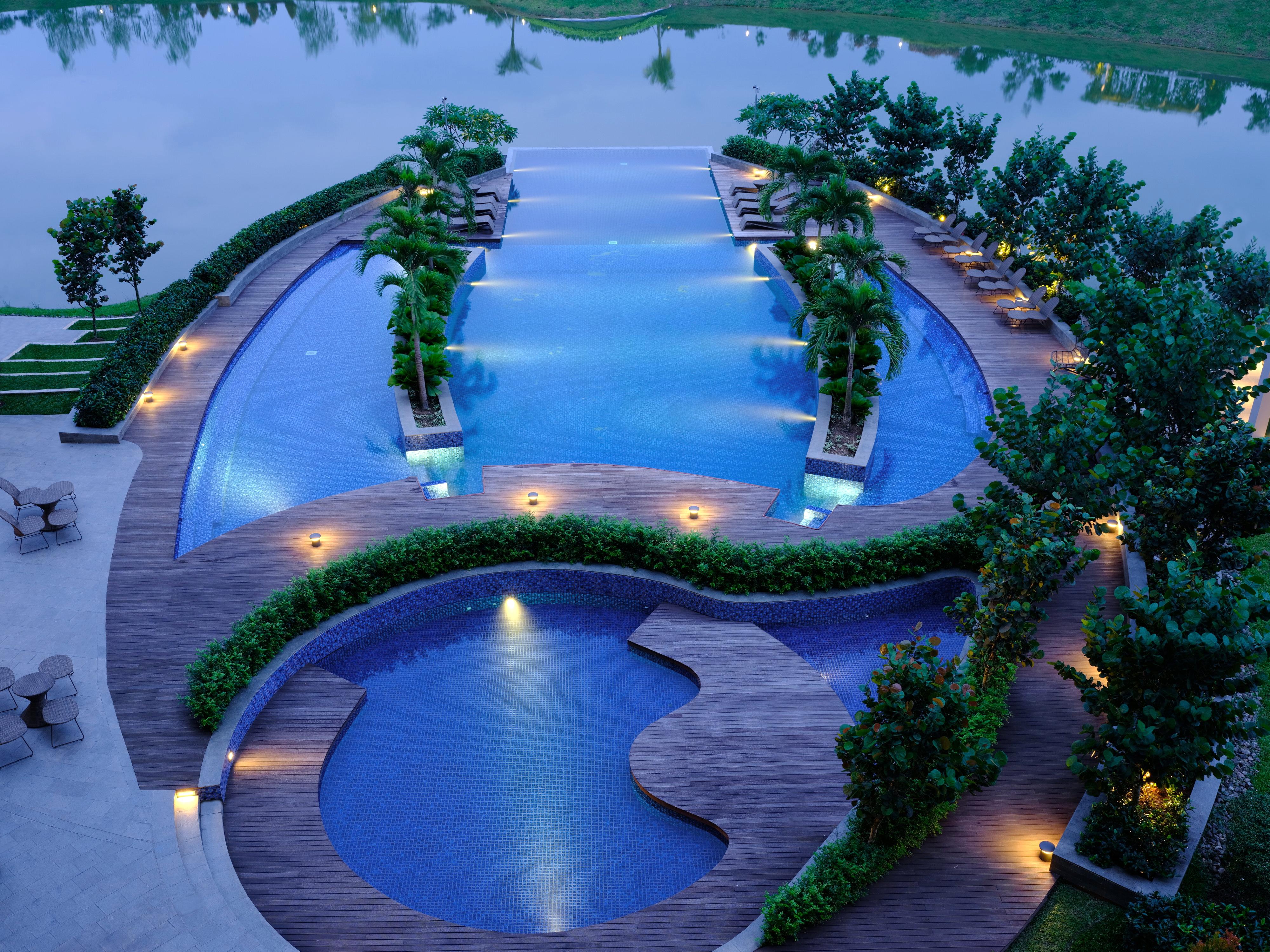 Hotel Santika Premiere Bandara Palembang Palimbão Exterior foto